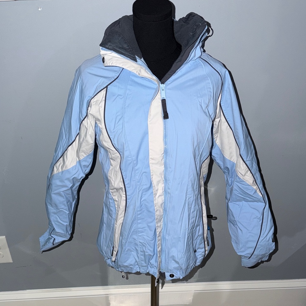 Women's Blue and White Jacket
